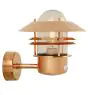 Nordlux Blokhus Światło Ścienne Miedź i Szkło Miedź | IP54 - Czujnik ruchu i Światła - Nadaje Się Do E27