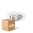 Opakowanie 10x Philips LED Spot Przezroczysty Accent G2 RS061B 6W 550lm 36D - 840 Zimna Biel | 80mm - Ściemnianie 